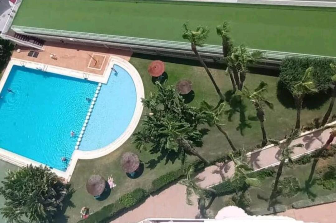 Apartamento Acapulco Luxe Piso 3 En 1A Linea Playa Poniente Benidorm Top Vistas Al Mar Espectaculares Y De Luxe Con Acceso A Piscina Y Garaje Privado Экстерьер фото