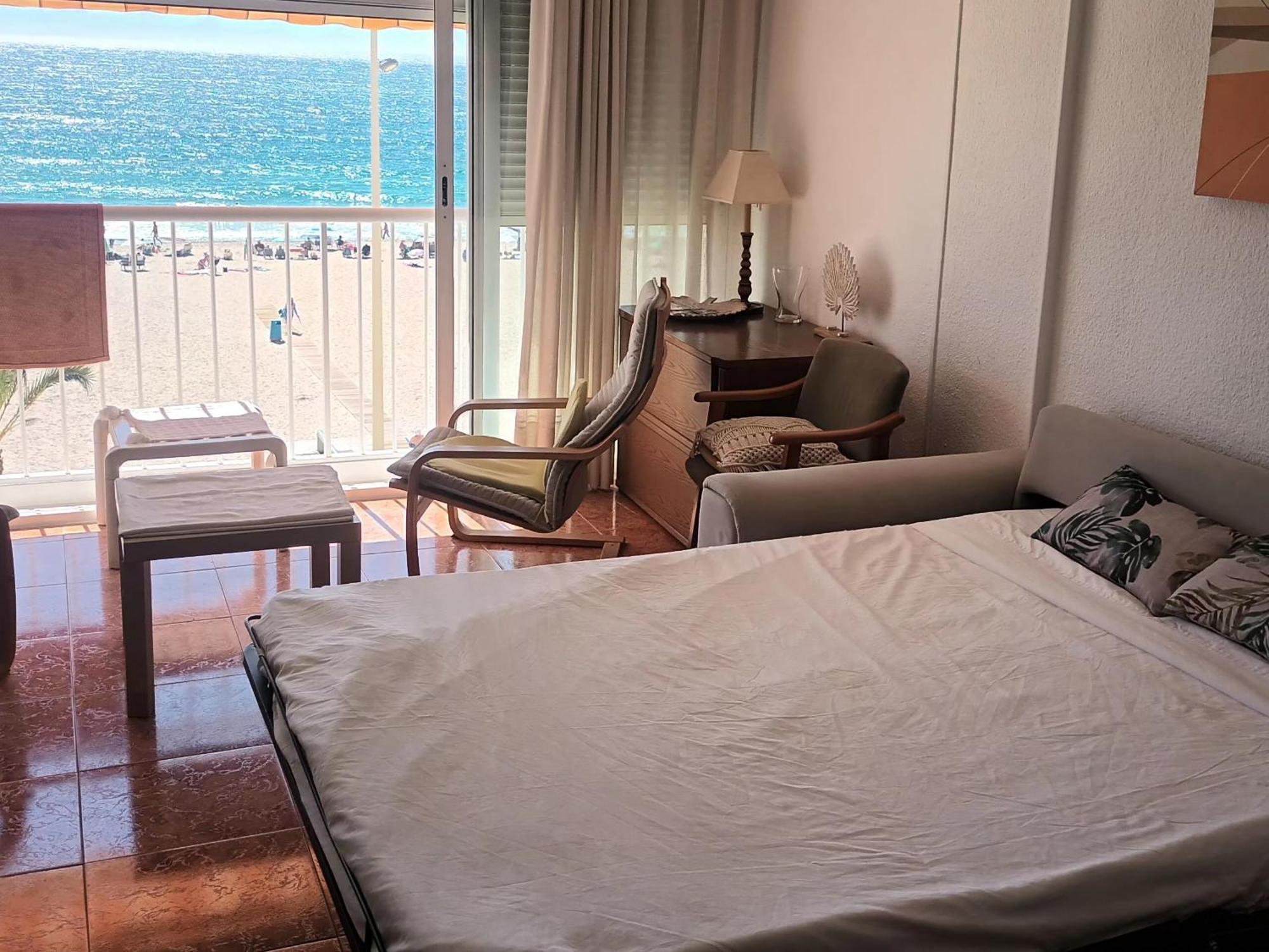 Apartamento Acapulco Luxe Piso 3 En 1A Linea Playa Poniente Benidorm Top Vistas Al Mar Espectaculares Y De Luxe Con Acceso A Piscina Y Garaje Privado Экстерьер фото
